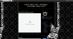 Desktop Screenshot of lost-boys-inc.blogspot.com