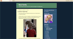 Desktop Screenshot of jandsbeck.blogspot.com