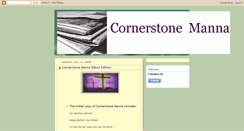 Desktop Screenshot of cornerstonedallasnews.blogspot.com