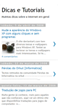 Mobile Screenshot of dicas-tutoriais.blogspot.com