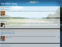 Tablet Screenshot of graysforlife.blogspot.com