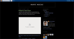 Desktop Screenshot of manicmacau.blogspot.com