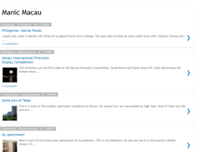 Tablet Screenshot of manicmacau.blogspot.com