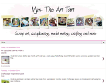 Tablet Screenshot of mjm-thearttart.blogspot.com