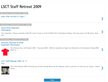 Tablet Screenshot of lsct09.blogspot.com