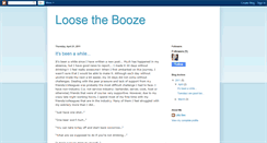 Desktop Screenshot of loosethebooze.blogspot.com