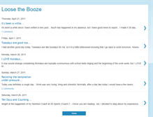 Tablet Screenshot of loosethebooze.blogspot.com