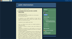 Desktop Screenshot of josergsrelacionespublicas.blogspot.com