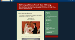 Desktop Screenshot of cuacampusministryalum.blogspot.com