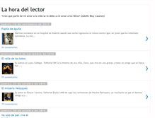 Tablet Screenshot of horadelector.blogspot.com