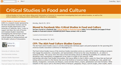 Desktop Screenshot of foodandculture.blogspot.com