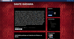 Desktop Screenshot of dante-guevara.blogspot.com