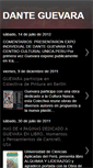 Mobile Screenshot of dante-guevara.blogspot.com