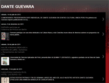 Tablet Screenshot of dante-guevara.blogspot.com