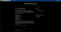 Desktop Screenshot of accenturebandingsucks.blogspot.com