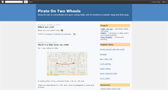 Desktop Screenshot of pirateontwowheels.blogspot.com