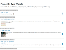 Tablet Screenshot of pirateontwowheels.blogspot.com