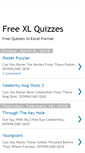 Mobile Screenshot of freexlquizzes.blogspot.com
