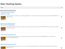 Tablet Screenshot of godeerhuntinggames.blogspot.com