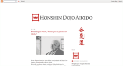 Desktop Screenshot of honshindojo.blogspot.com
