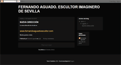 Desktop Screenshot of fernandoaguadoescultor.blogspot.com