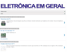 Tablet Screenshot of eletronicatudo.blogspot.com
