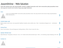 Tablet Screenshot of jooomonline.blogspot.com