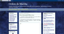 Desktop Screenshot of ordemdemarcha.blogspot.com