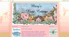 Desktop Screenshot of marysrosecottage.blogspot.com