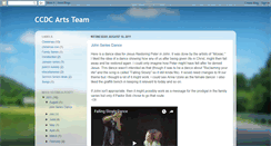Desktop Screenshot of ccdelcoartsteam.blogspot.com