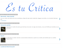 Tablet Screenshot of estucritica.blogspot.com