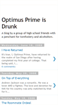 Mobile Screenshot of optimusprimeisdrunk.blogspot.com