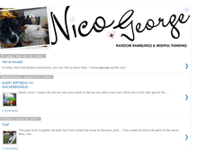 Tablet Screenshot of nicoandgeorge.blogspot.com