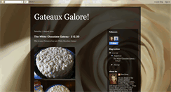 Desktop Screenshot of gateauxgalore.blogspot.com