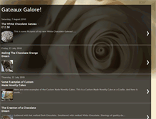 Tablet Screenshot of gateauxgalore.blogspot.com