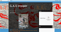 Desktop Screenshot of gau-trooper.blogspot.com