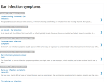 Tablet Screenshot of earinfectionsymptoms.blogspot.com