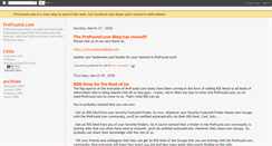 Desktop Screenshot of prefound.blogspot.com