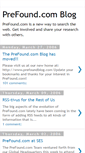 Mobile Screenshot of prefound.blogspot.com