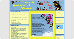 Desktop Screenshot of fragmentsfabricationsandfalsehoods.blogspot.com