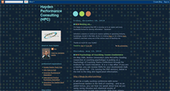 Desktop Screenshot of haydenperformanceconsulting.blogspot.com