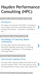 Mobile Screenshot of haydenperformanceconsulting.blogspot.com