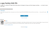 Tablet Screenshot of hockeykidmn.blogspot.com