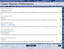 Tablet Screenshot of frasespoemasypensamientos.blogspot.com