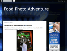 Tablet Screenshot of foodphotoadventure.blogspot.com