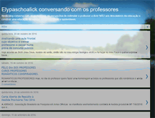 Tablet Screenshot of elypaschoalickeosprofessores.blogspot.com