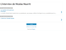 Tablet Screenshot of nicolasnourritinterview.blogspot.com