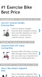 Mobile Screenshot of exercisebikebestprcie.blogspot.com