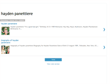 Tablet Screenshot of hayden-panettiere-sexygirl.blogspot.com