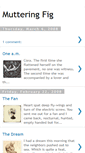 Mobile Screenshot of mutteringfig.blogspot.com